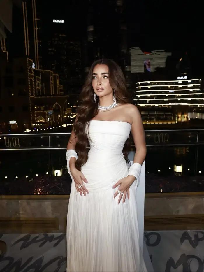 AsaNagi arabie robes de bal élégantes sans bretelles femmes blanc simplement drapé saoudien luxueux 