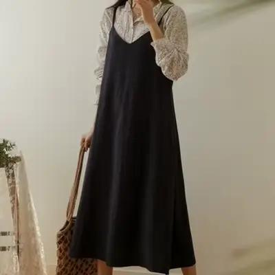 Robe sexy en coton à bretelles spaghetti pour femmes, robes pour femmes, Ell1409, épaules dénudées, 