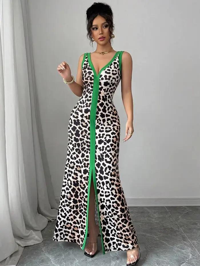 Robe élégante à manches longues pour femmes, robe mi-longue trapèze décontractée avec ourlet à volan