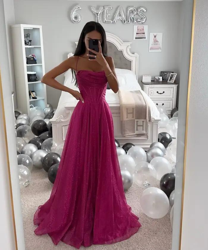 Bronzant or grande balançoire robe élégante licou Socialite fête Robes de soirée décontracté mode fe