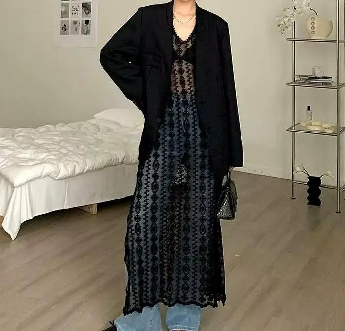 Jupe en dentelle 2026, robe ample de style impérial, pour les fans