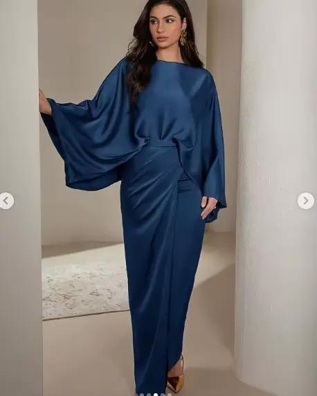 Robe pour femmes, Abaya pour l'Aïd, robes de soirée, Kaftan Dubaï, Jalabiya, Abayas musulmanes pour 