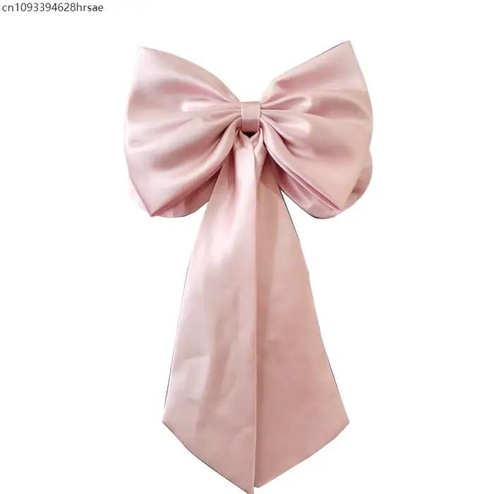 30 cm grand nœud papillon robe de mariée couvrir le dos ruban élégant robe de mariée robe de soirée 
