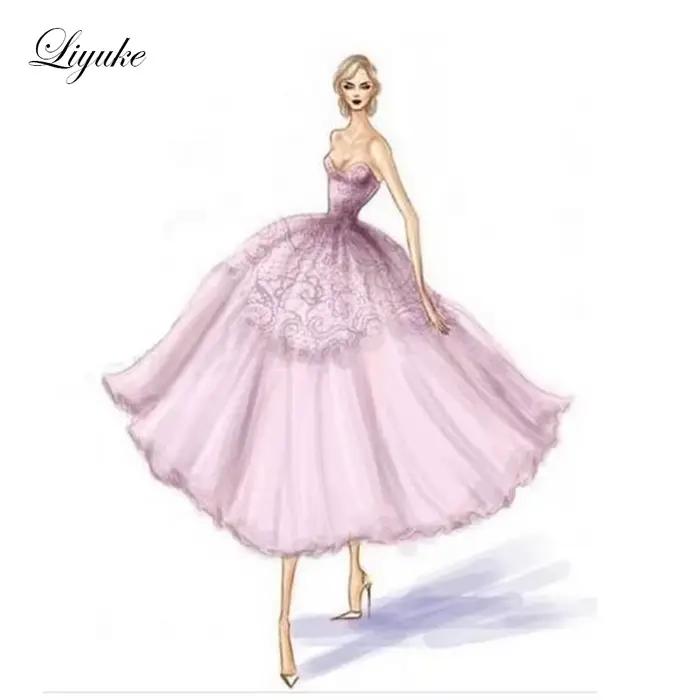 VEYUKE-Robe de Mariée à BALL GOWN Personnalisée, Lien à la Demande du Client, 2024