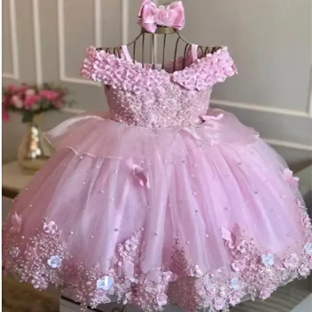 Robe de demoiselle d'honneur personnalisée, robe de mariée, robe de fête de Noël, robe en tulle à ép