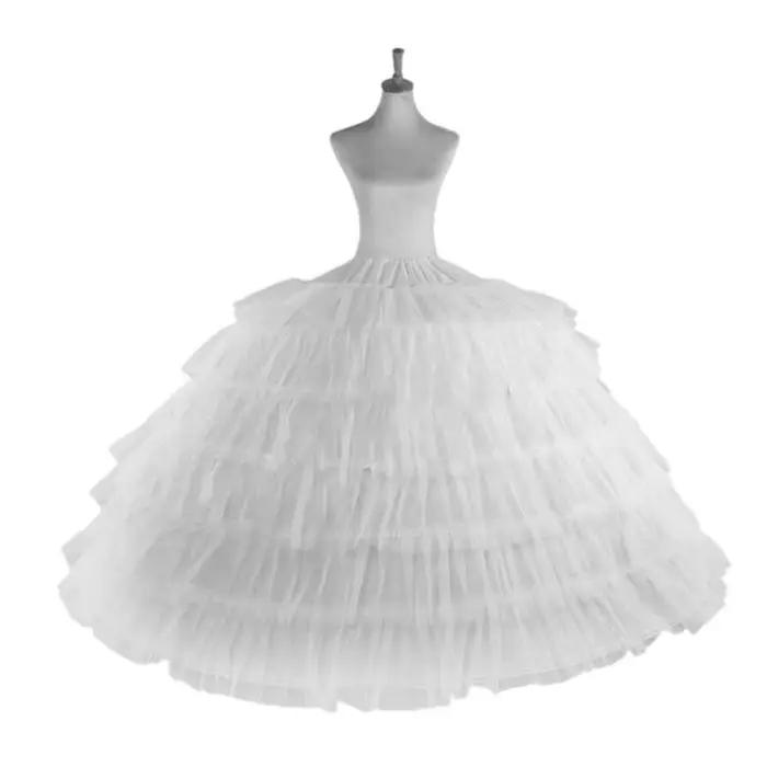 Robe mariée P9fe Hoop Crinoline Breathable Tulle Pettiskirt amélioration pour mariée