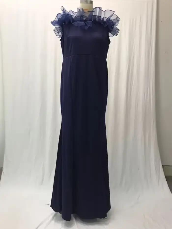 Luxe 2025 fête élégante femme robe de soirée grande taille mince imprimé longues robes de soirée jam