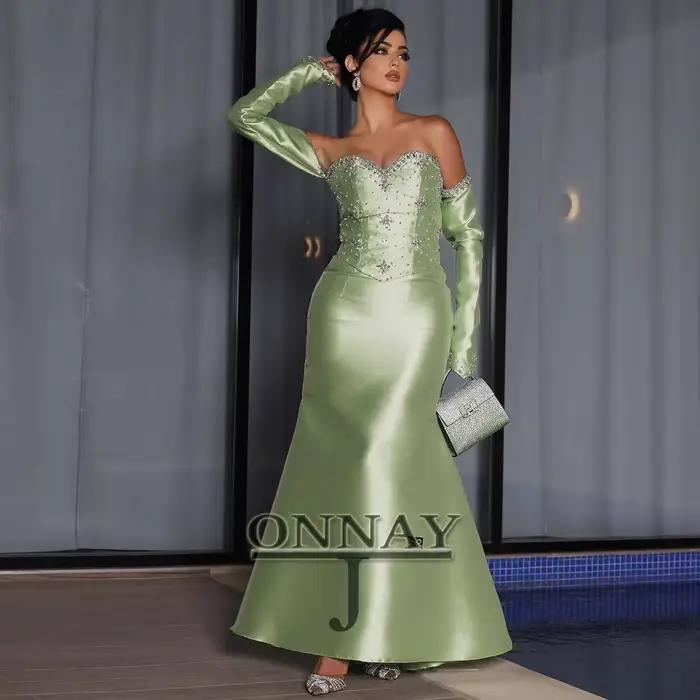 Robe de sirène personnalisée pour femmes, élégante et sophistiquée, idéale pour bals, cérémonies de remise de diplômes et autres événements spéciaux