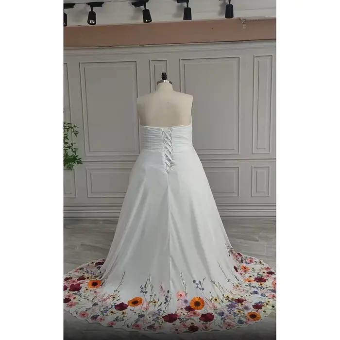 Robe de mariée grande taille personnalisée