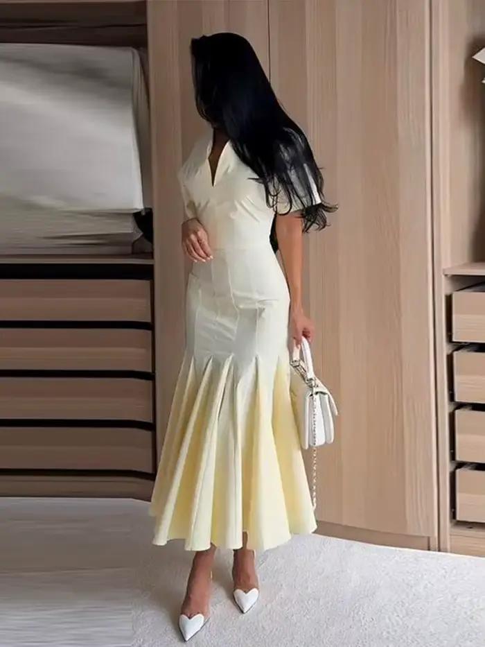 Robe imprimée florale pour femme