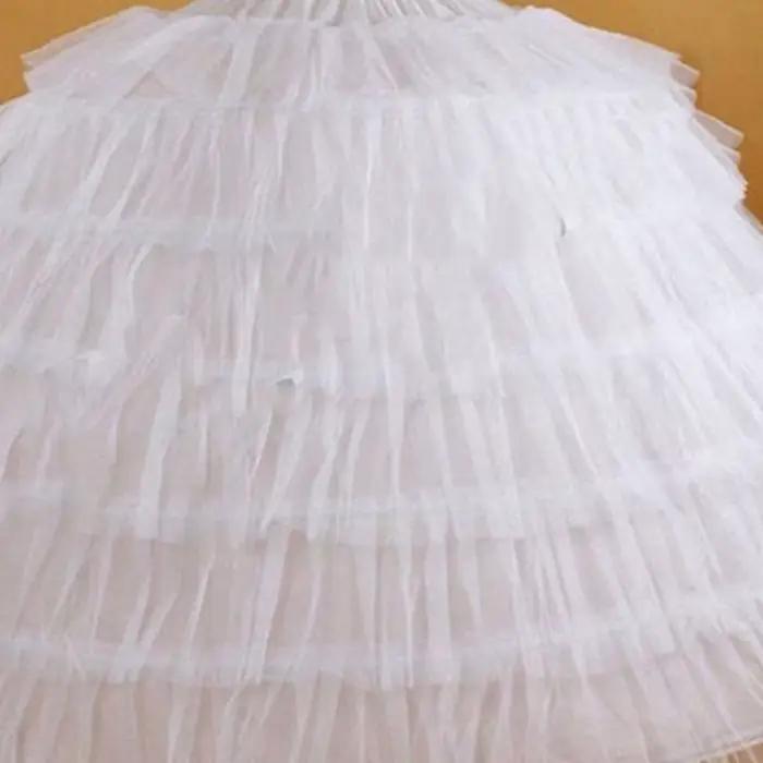 Robe mariée P9fe Hoop Crinoline Breathable Tulle Pettiskirt amélioration