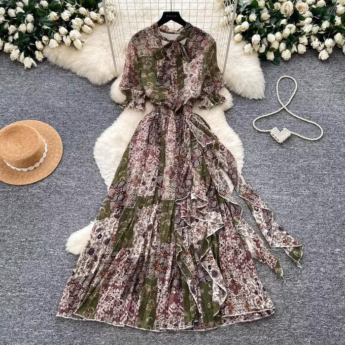 Robe longue pour femme