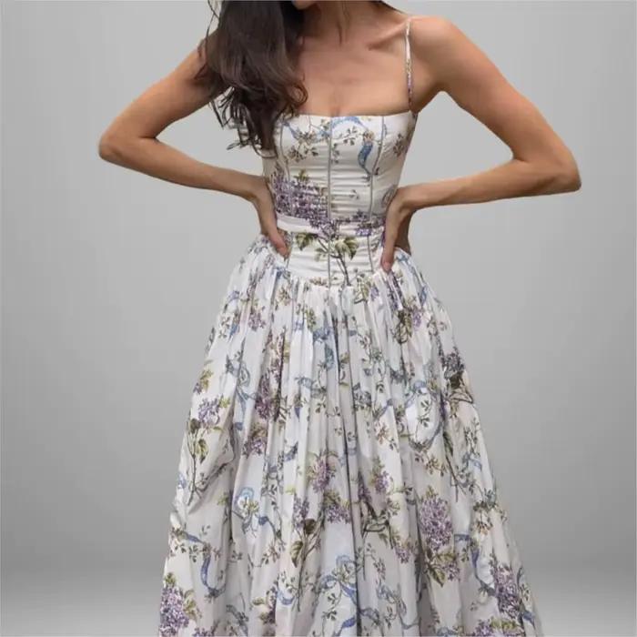 Robes à imprimé floral 2026 pour femmes