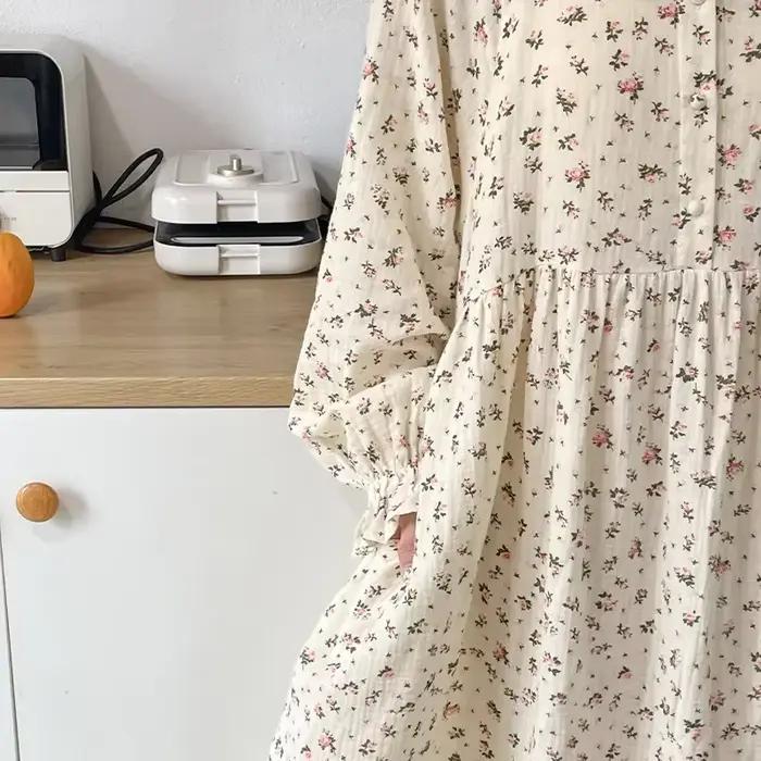 Robe en mousseline 100% coton pour femmes