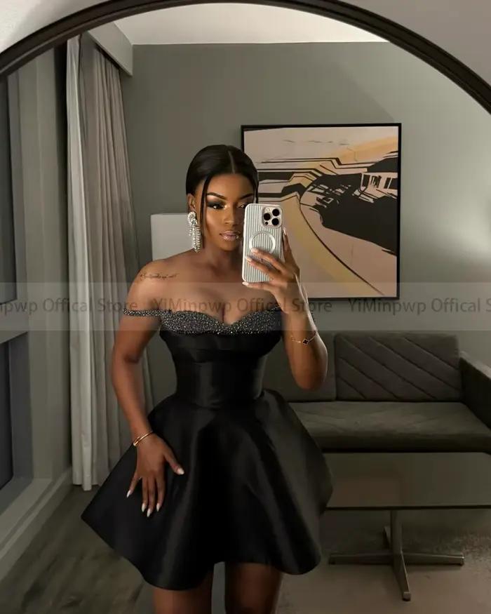 Robes de Cocktail noires pour filles