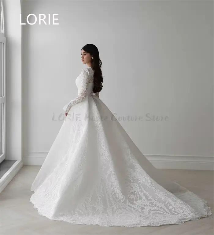 LORIE – robe de mariée trapèze en dentelle
