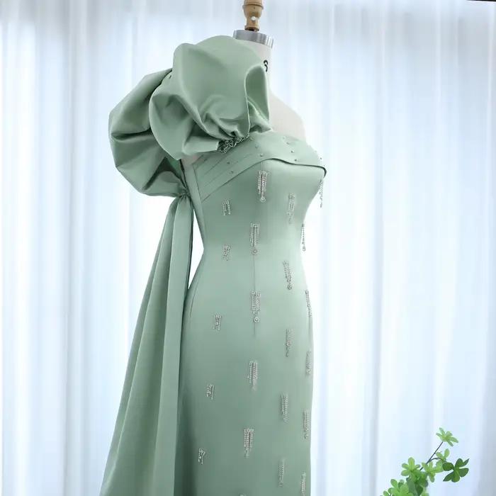 Sharon Said – robe de soirée asymétrique épaule dénudée