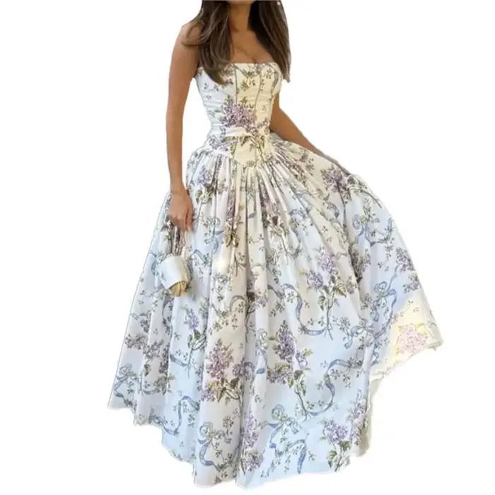 Robes à imprimé floral 2026 pour femmes