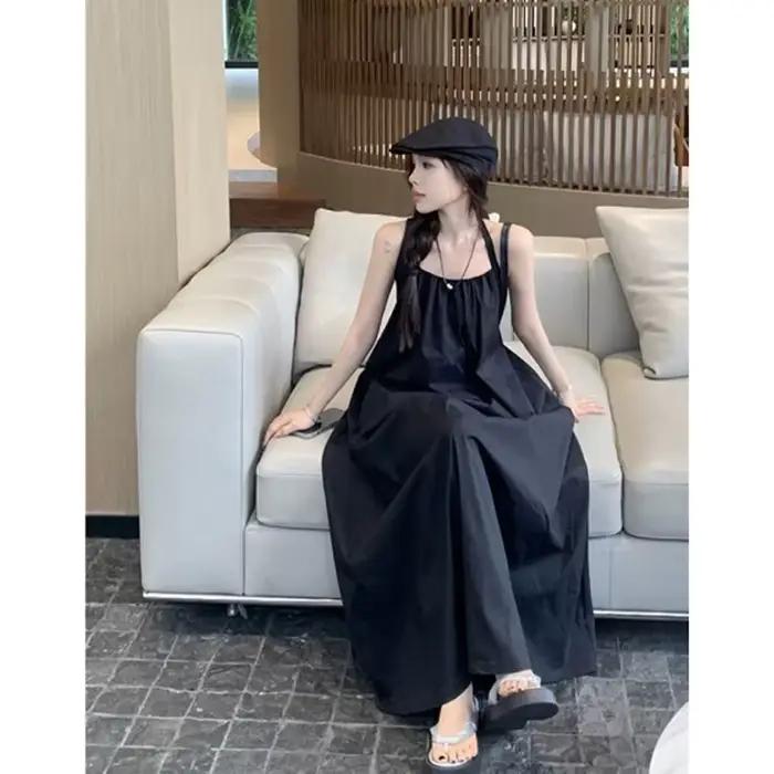 Robe maxi dos nu pour femmes