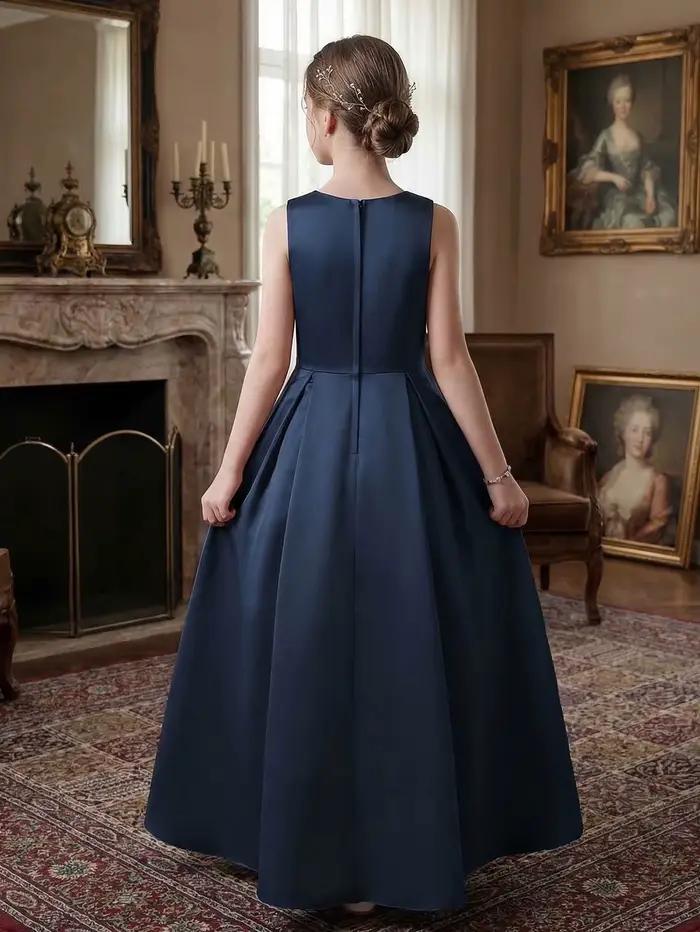 Robe de soirée longue pour adolescente