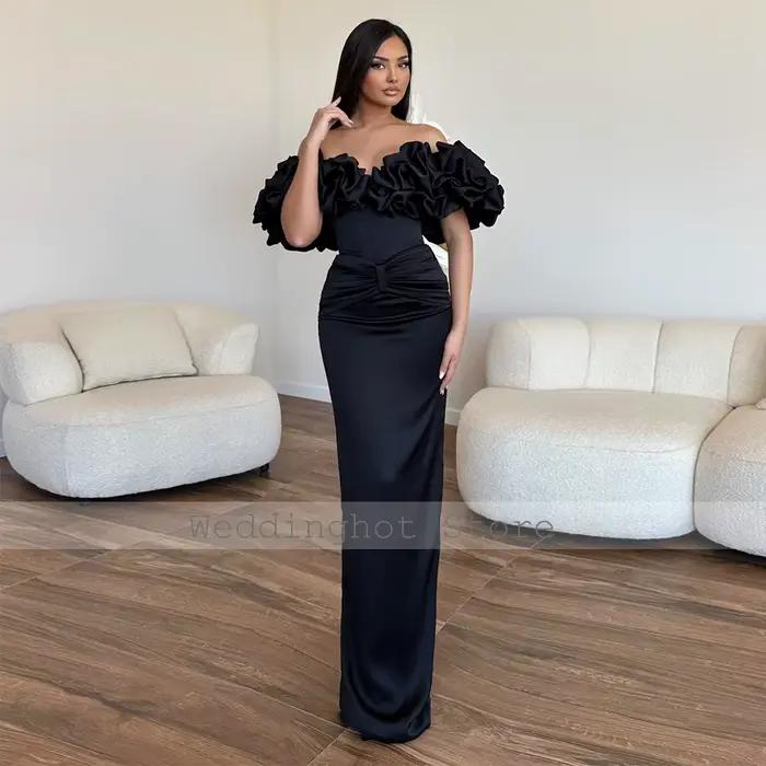 Robe de Soirée de Luxe Rouge pour Femme