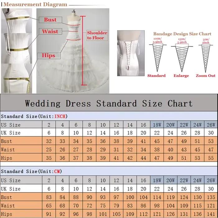 Robe de mariée en satin blanc simple pour femme