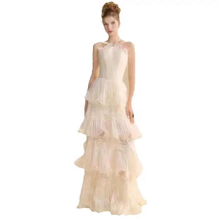 Robe de soirée moderne en organza
