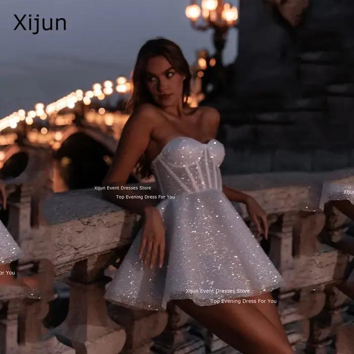 Xijun-Robes de mariée scintillantes