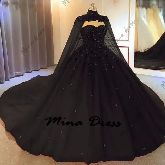 Mina-Robe de Mariée en Dentelle pour Femme