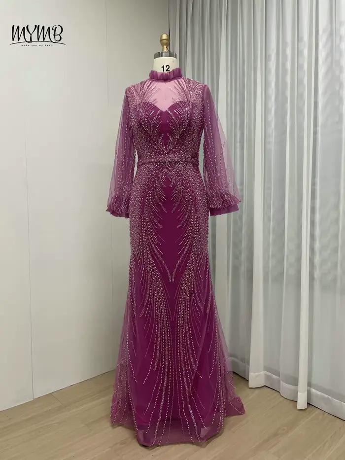 Robe de soirée élégante pour femme musulmane