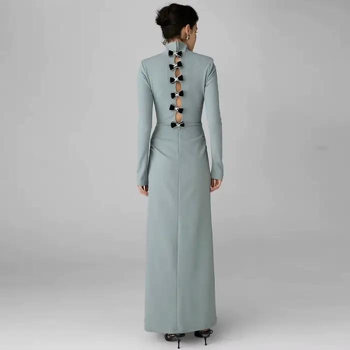 Robe de soirée classique en jersey