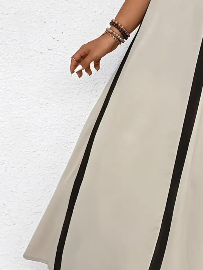 Robe décontractée grande taille, style élégant et tendance pour sorties