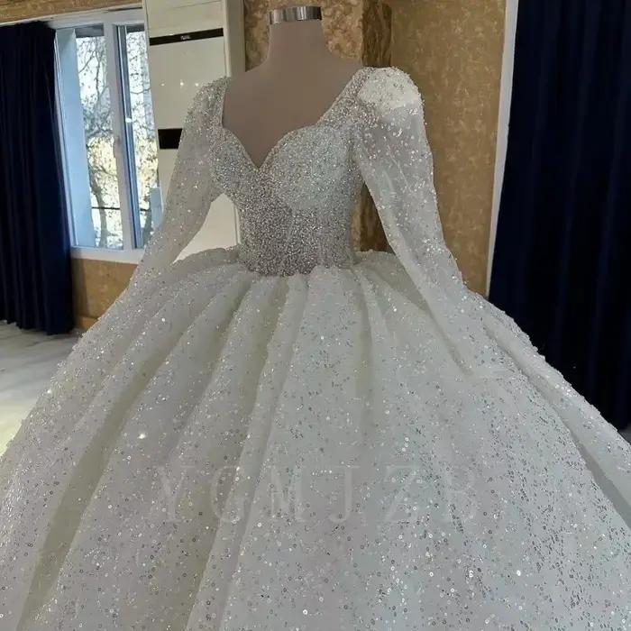 Robes de mariée scintillantes de luxe