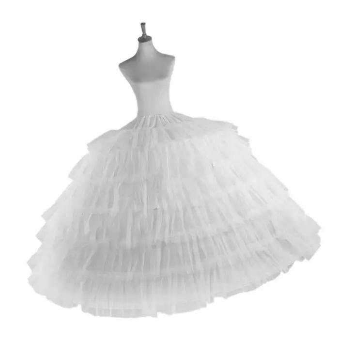 Robe mariée P9fe Hoop Crinoline Breathable Tulle Pettiskirt amélioration