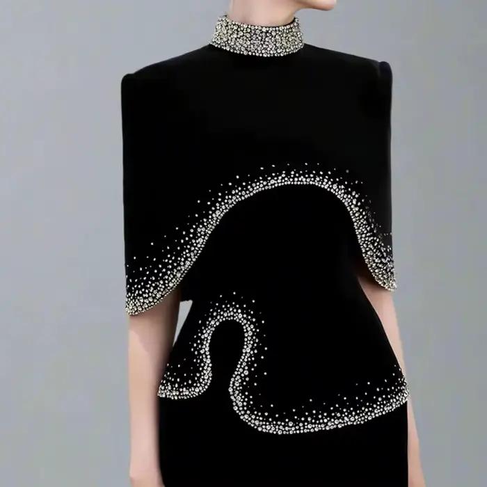 Robe de soirée droite pour femmes
