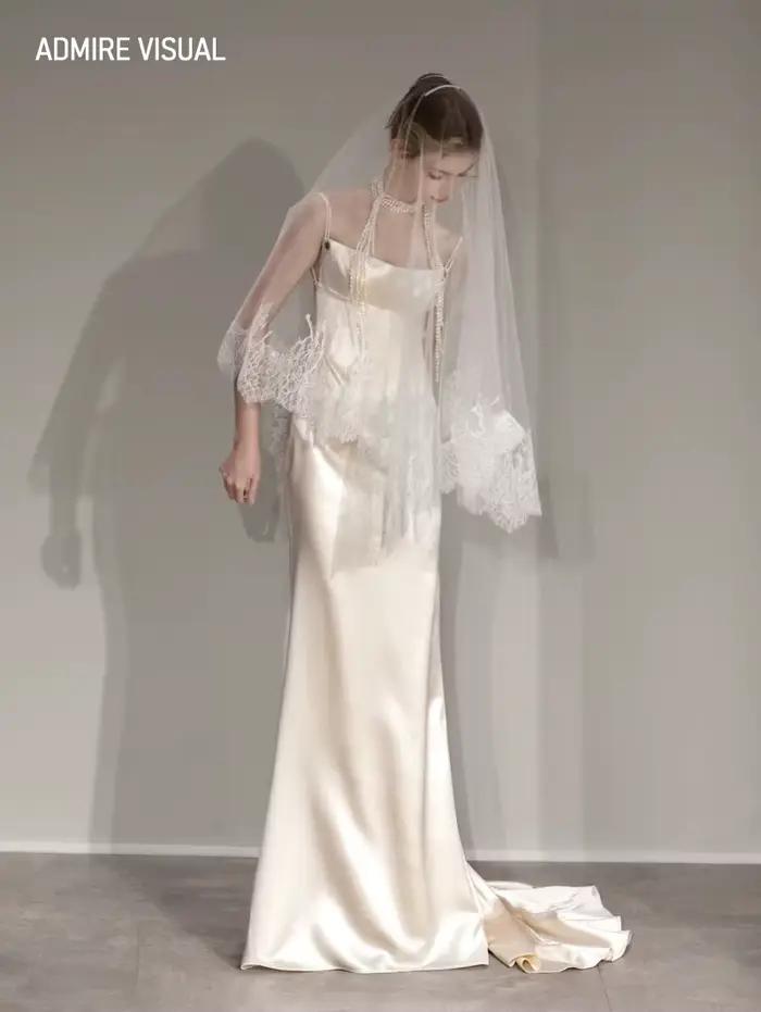 Robe de Mariée Sirène en Satin
