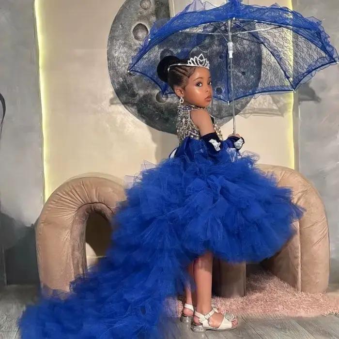 Robes de demoiselle d'honneur bleu roi pour mariage
