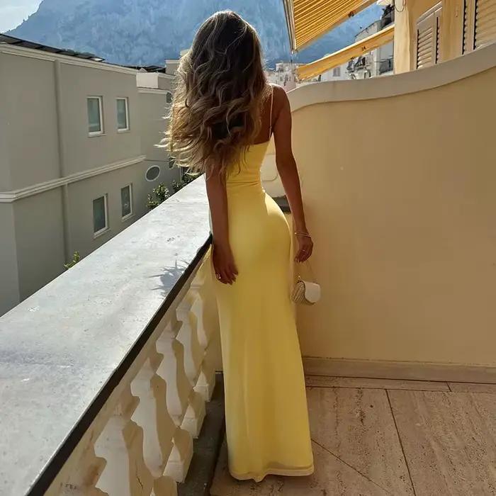 Robe de soirée longue élégante pour femme