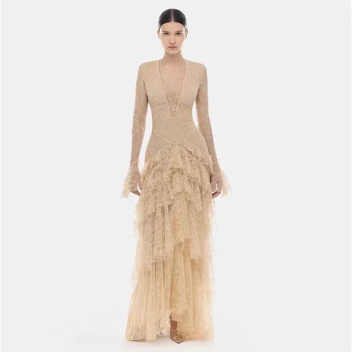 Robe longue vintage française