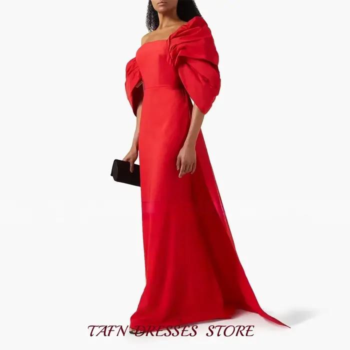 TAFN – robe de soirée formelle rouge moderne