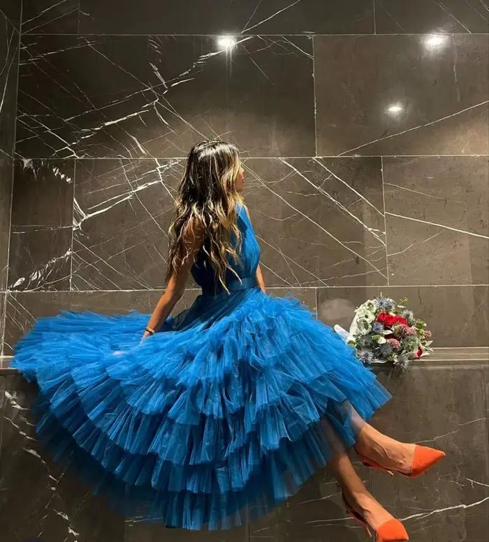 Robe de soirée élégante et gracieuse pour femme