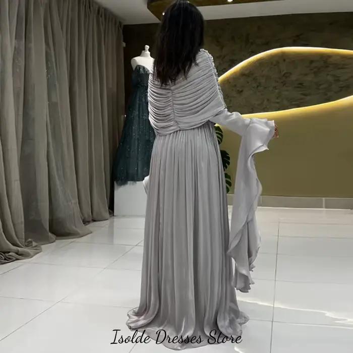 Robes de soirée en mousseline scintillante