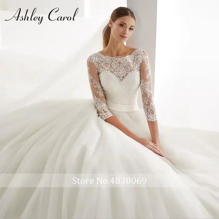 Ashley Carol-Robe de mariée A-Line