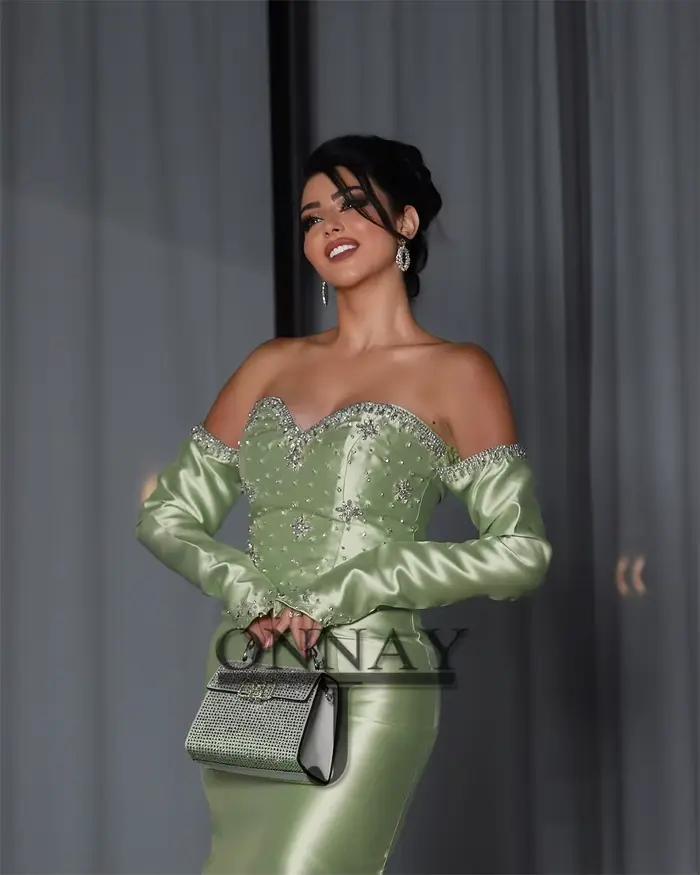 Robe de sirène personnalisée pour femmes, élégante et sophistiquée, idéale pour bals, cérémonies de remise de diplômes et autres événements spéciaux
