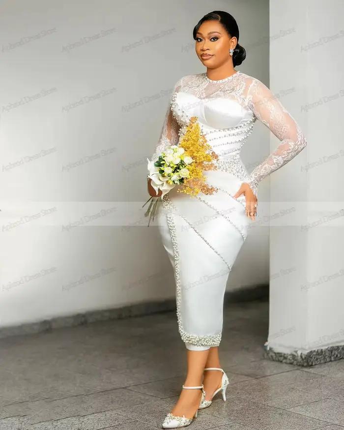 Robes de mariée vintage en satin