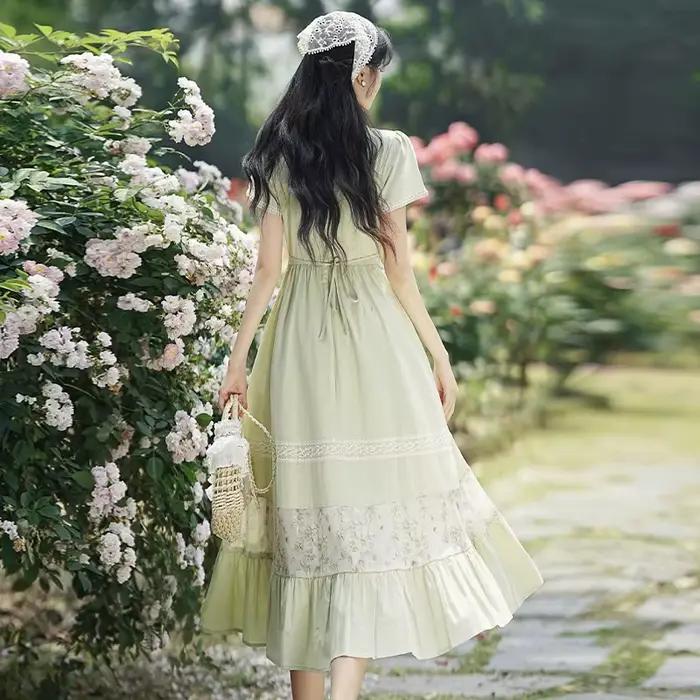 Robe d'été pour femme, Style français
