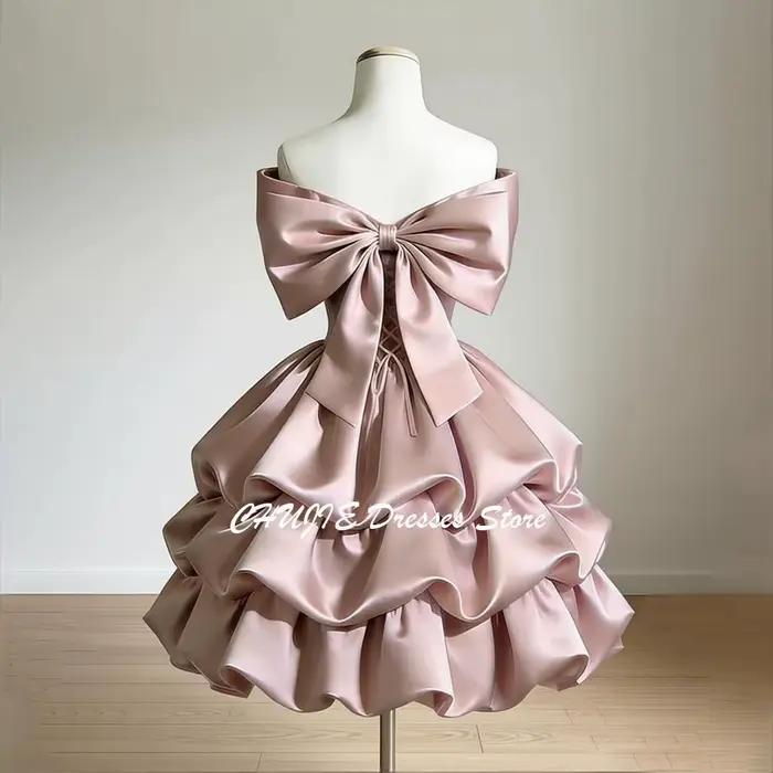 Robe de bal de fin d'année à étages