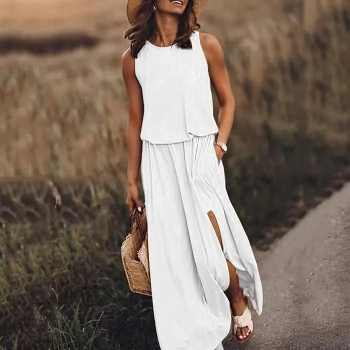 Robe longue d'été 2026 style vacances