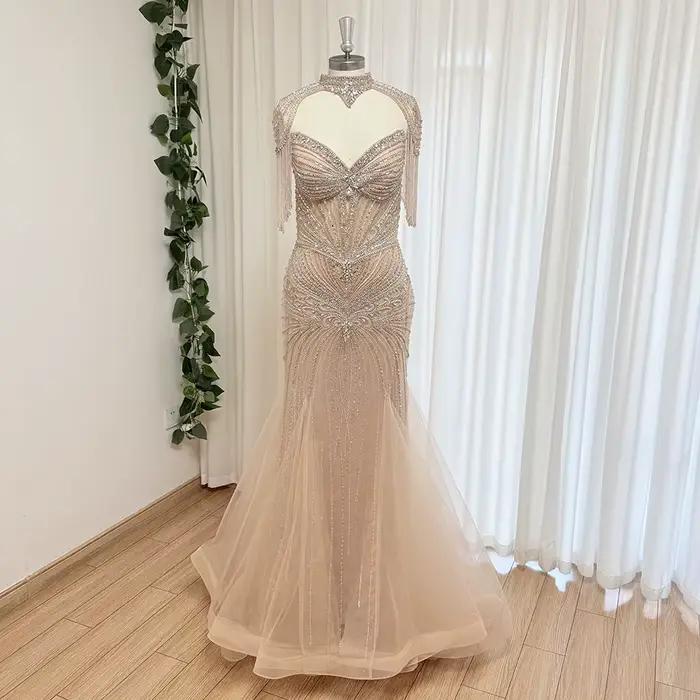 Robe de soirée sirène élégante pour femmes