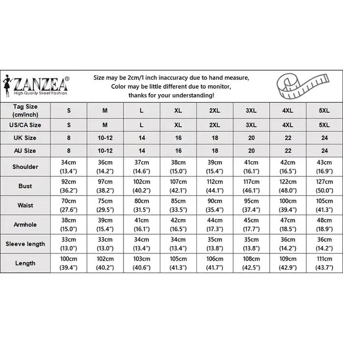 ZANZEA – robe élégante en maille pour femmes